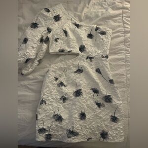 Vestique B&W Floral Dress